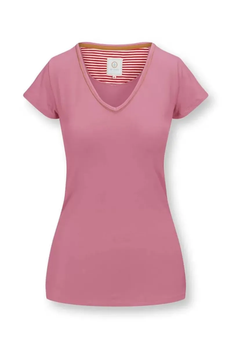 Top Korte Mouw Solid<Pip Studio Online