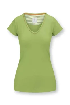 Top Korte Mouw Solid Licht<Pip Studio Best