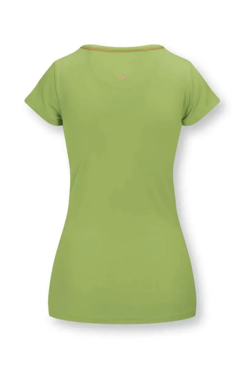 Top Korte Mouw Solid Licht<Pip Studio Best