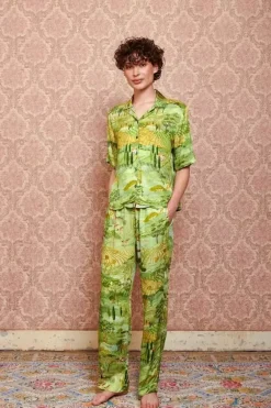 Top Korte Mouw Toscana Groen<Pip Studio Sale