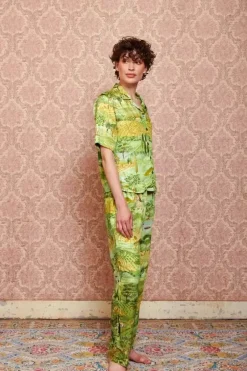 Top Korte Mouw Toscana Groen<Pip Studio Sale