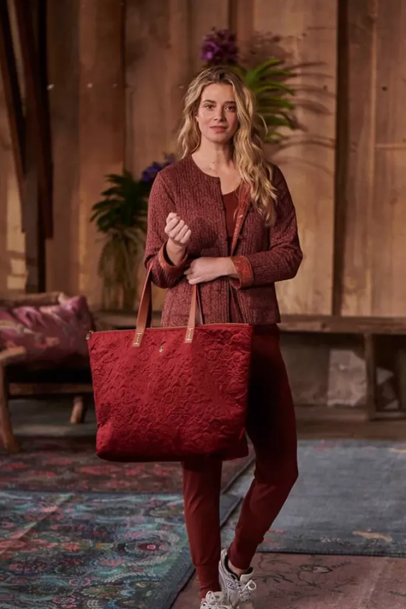 Tote Bag Velvet Quiltey Days<Pip Studio Sale