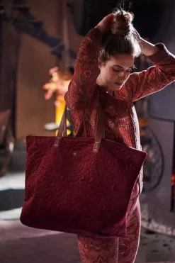 Tote Bag Velvet Quiltey Days<Pip Studio Sale