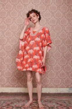 Tuniek Flora Firenze Koraal<Pip Studio Online
