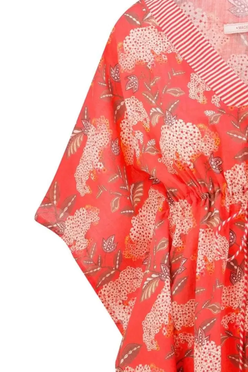Tuniek Flora Firenze Koraal<Pip Studio Online