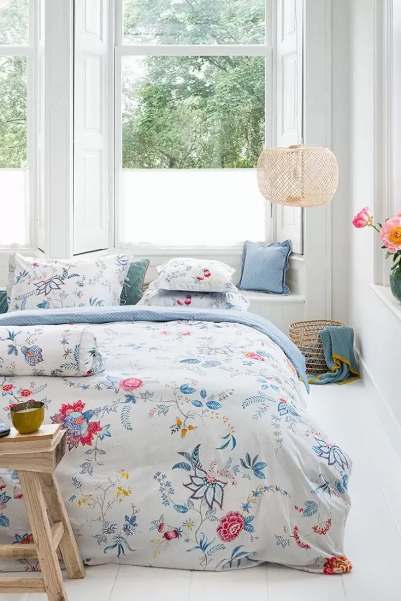Vierkant Sierkussen Flower Festival<Pip Studio Clearance