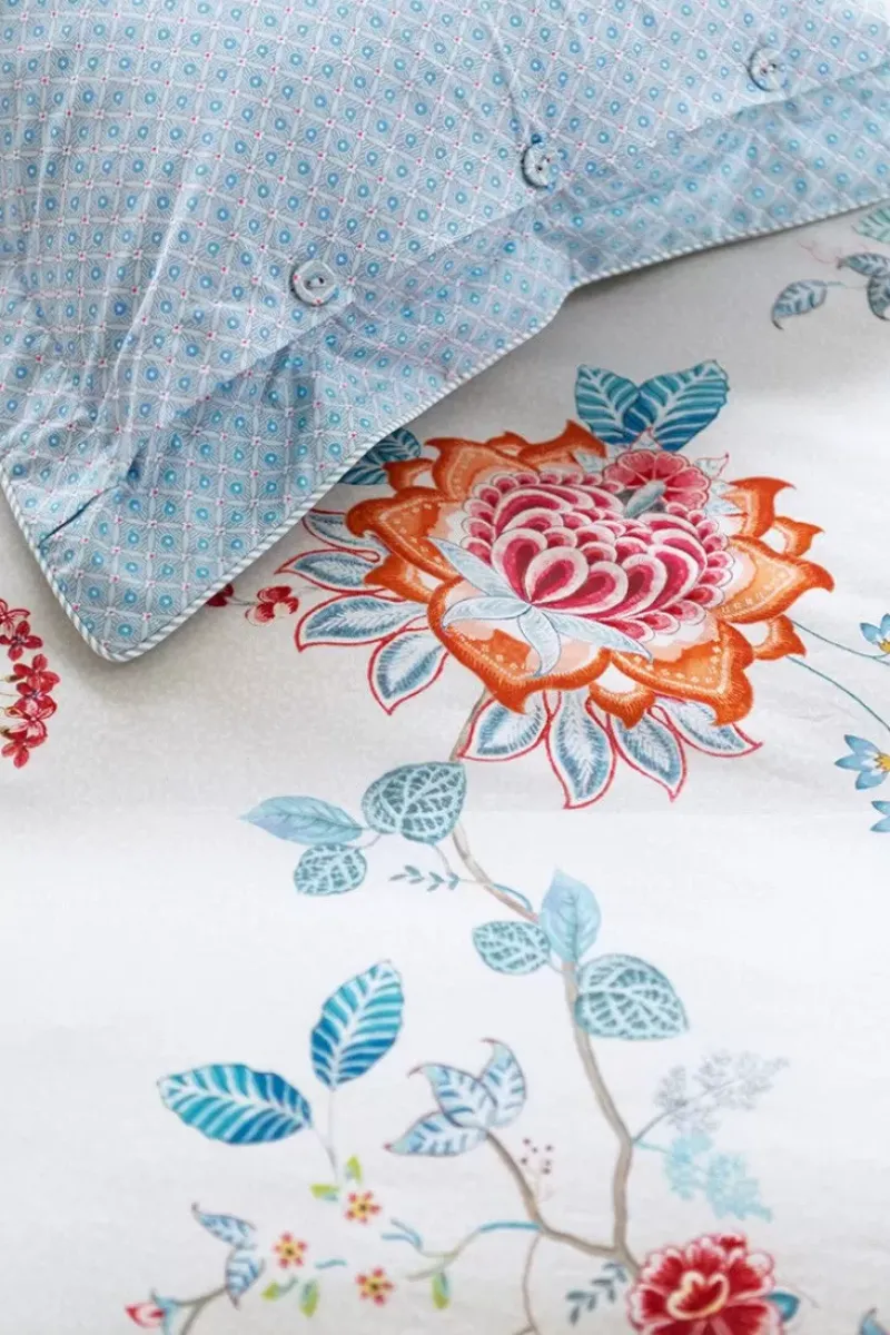 Vierkant Sierkussen Flower Festival<Pip Studio Clearance