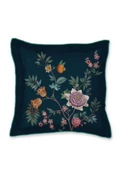 Vierkant Sierkussen Il Paradiso Donkerblauw<Pip Studio Sale