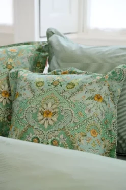Vierkant Sierkussen Saluti Piccoli Groen<Pip Studio Discount