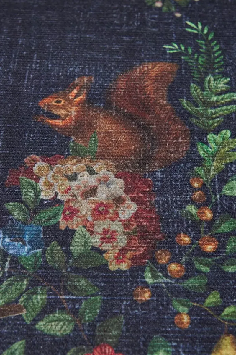 Vloerkleed Fall In Leaf By Pip Donkerblauw<Pip Studio