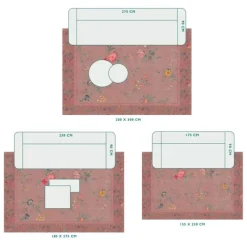 Vloerkleed Fleur Grandeur By Pip<Pip Studio Hot