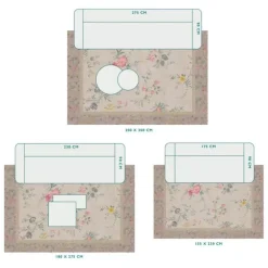 Vloerkleed Fleur Grandeur By Pip<Pip Studio Discount