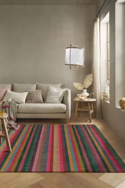 Vloerkleed Jacquard Stripes By Pip Multi<Pip Studio New