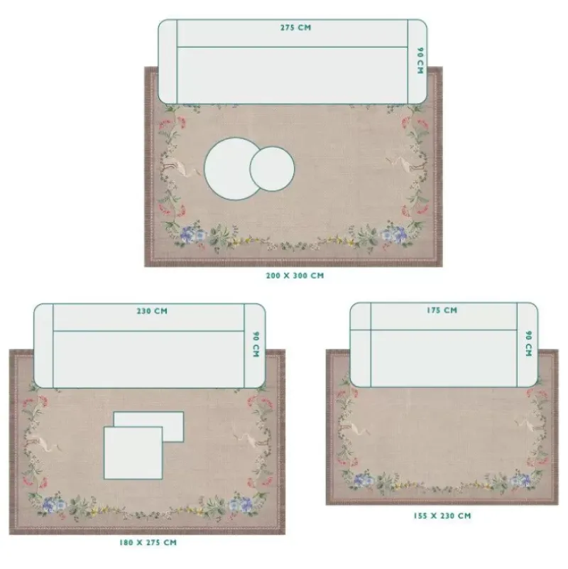 Vloerkleed Jolie By Pip<Pip Studio Clearance