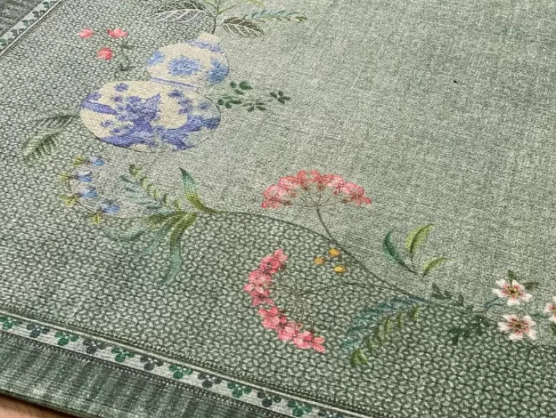 Vloerkleed Jolie By Pip /Groen<Pip Studio