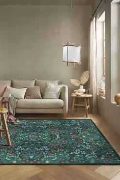 Vloerkleed Jungle Animals By Pip Blauw<Pip Studio Sale
