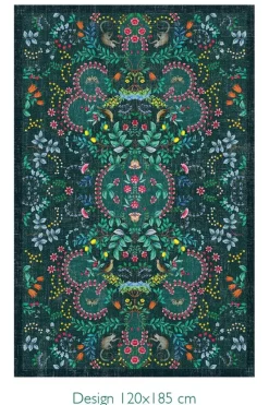Vloerkleed Jungle Animals By Pip Blauw<Pip Studio Sale
