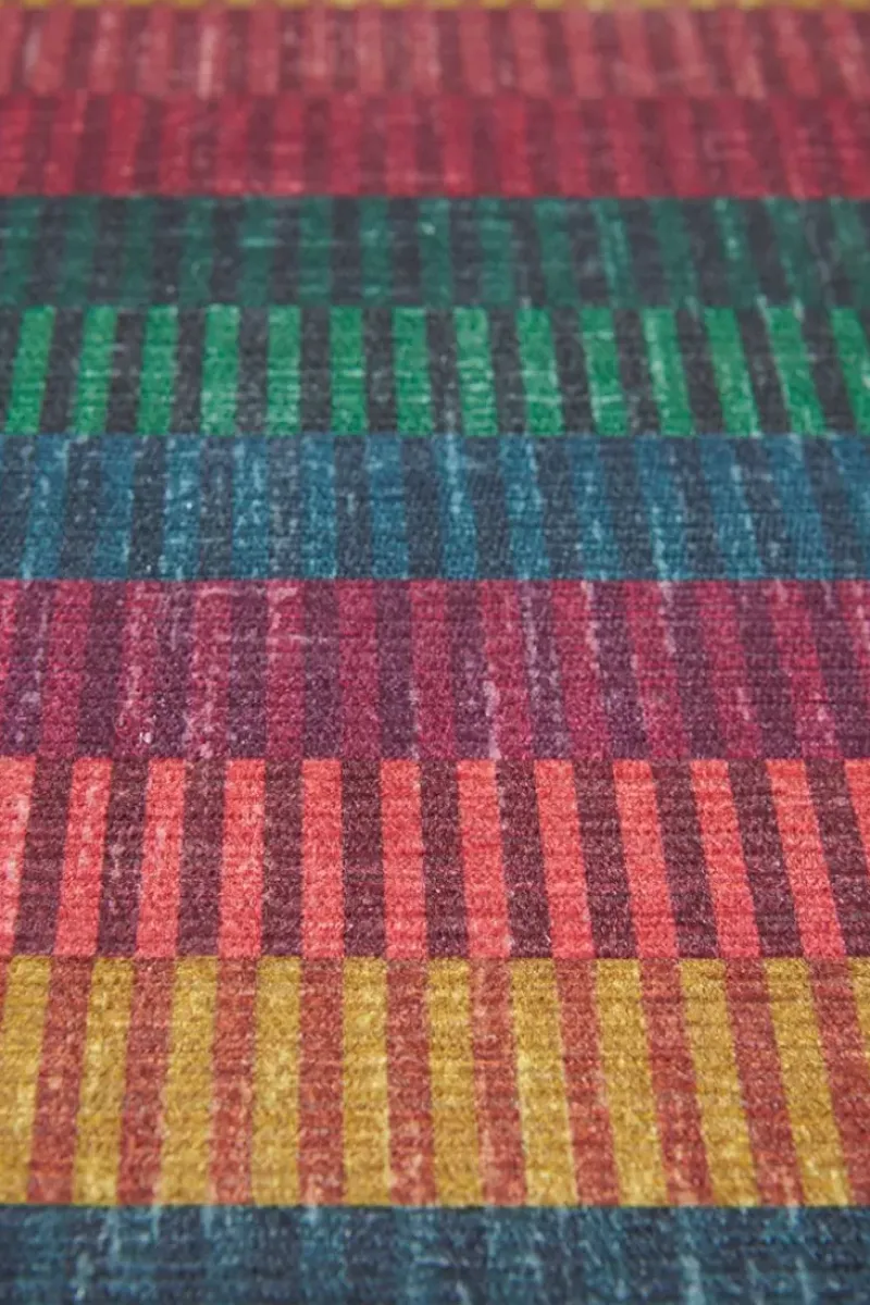 Vloerkleed Loper Jacquard Stripes By Pip Multi<Pip Studio Outlet