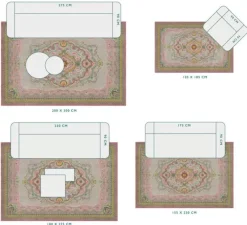 Vloerkleed Majorelle By Pip Pastel<Pip Studio Hot