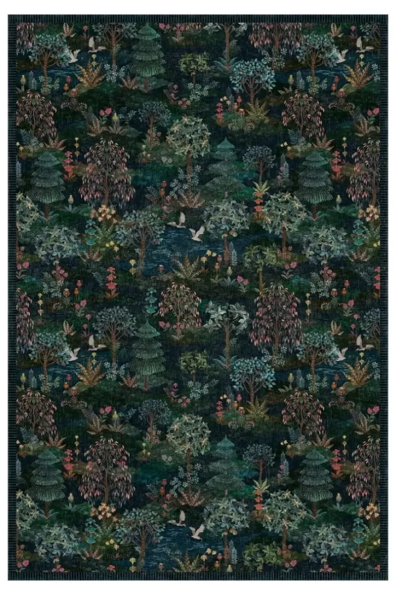Vloerkleed Pip Garden By Pip Donkerblauw<Pip Studio Best