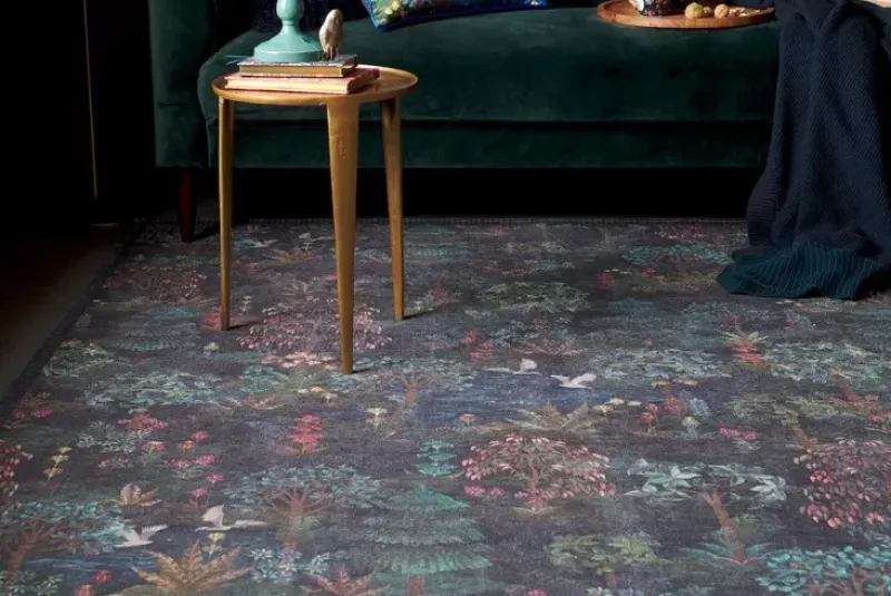 Vloerkleed Pip Garden By Pip Donkerblauw<Pip Studio Best