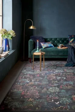 Vloerkleed Pip Garden By Pip Donkerblauw<Pip Studio Best