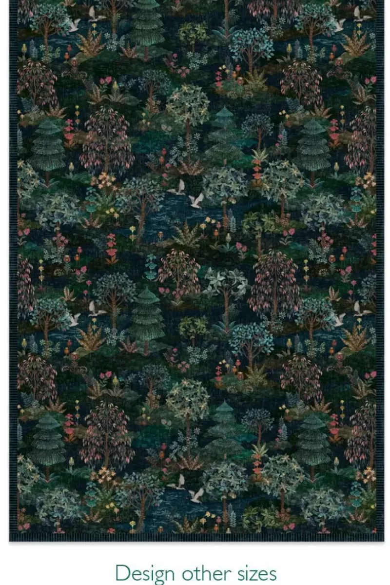 Vloerkleed Pip Garden By Pip Donkerblauw<Pip Studio Best