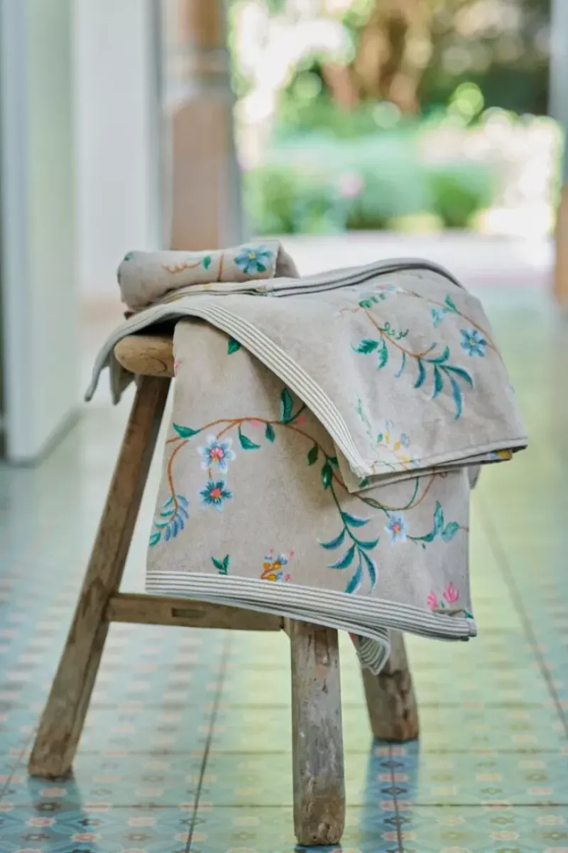 Washandje Set/3 Les Fleurs 16X22 Cm<Pip Studio New