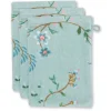 Washandje Set/3 Les Fleurs 16X22 Cm<Pip Studio Sale