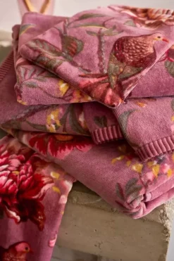 Washandje Set/3 Secret Garden Mauve 16X22Cm<Pip Studio Clearance