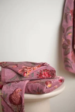 Washandje Set/3 Secret Garden Mauve 16X22Cm<Pip Studio Clearance