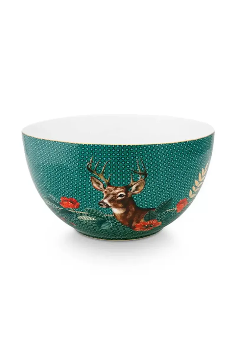 Winter Wonderland Kom Groen 18 Cm<Pip Studio Clearance