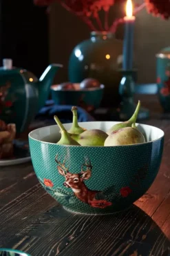 Winter Wonderland Kom Groen 18 Cm<Pip Studio Clearance