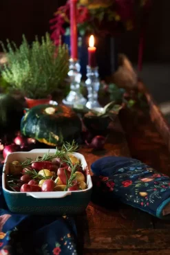 Winter Wonderland Serveerschaal Rechthoekig Klein Groen<Pip Studio Outlet