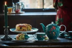 Winter Wonderland Set/2 Espresso Kop & Schotel Donkerblauw<Pip Studio Outlet