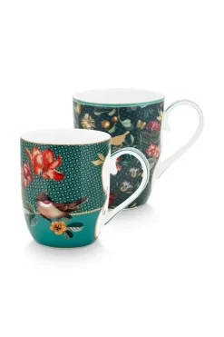 Winter Wonderland Set/2 Mokken Klein Groen<Pip Studio Sale